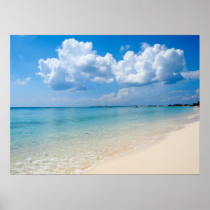 Caribbean - Seven Mile Beach - Cayman Islands Poster