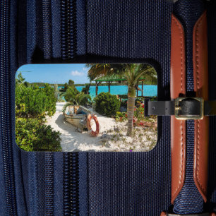 Caribbean Shipwreck Luggage Tag