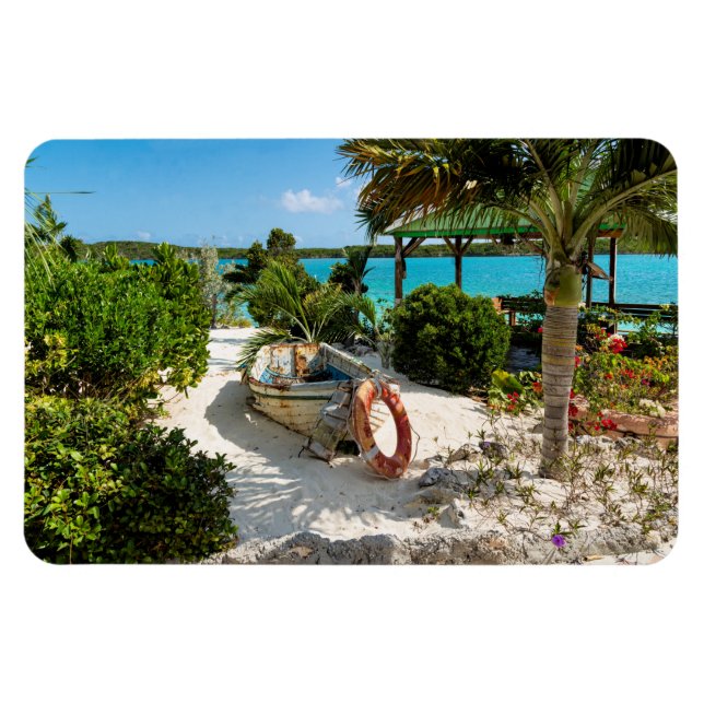 Caribbean Shipwreck Magnet (Horizontal)