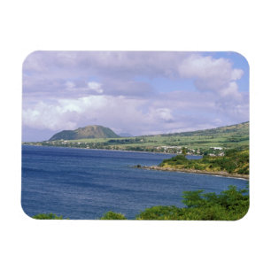 Caribbean, St. Kitts, Roseau. Coast. Magnet