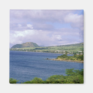 Caribbean, St. Kitts, Roseau. Coast. Magnet