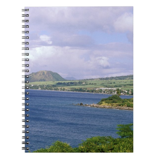 Caribbean, St. Kitts, Roseau. Coast. Notebook (Front)