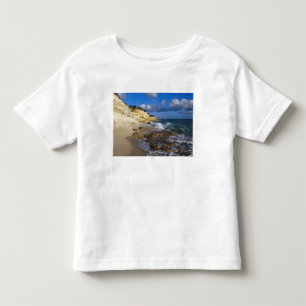 Caribbean, St. Martin, Cliffs at Cupecoy beach Toddler T-Shirt