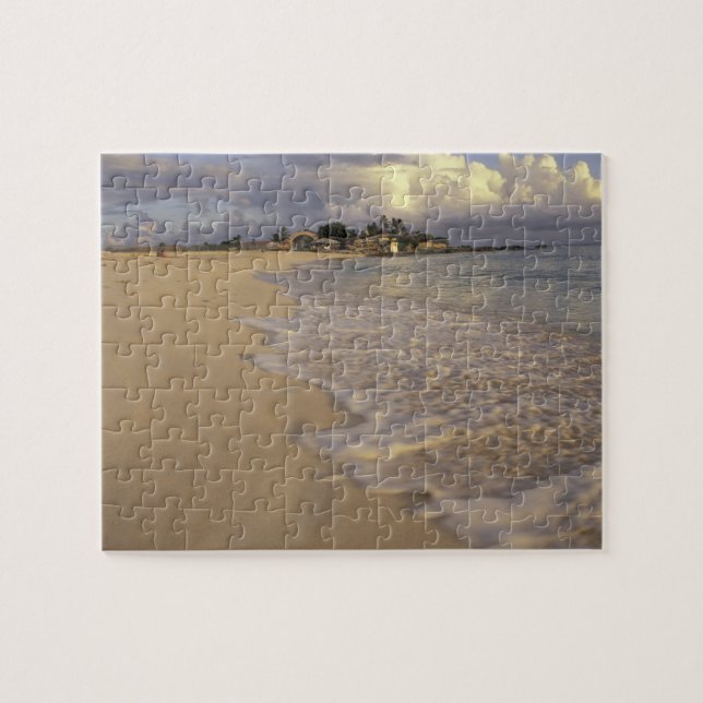 Caribbean, St. Martin (St. Maarten). Maho Bay Jigsaw Puzzle (Horizontal)