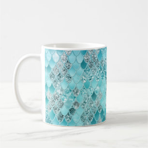 Caribbean Summer Mermaid Scales 1 Coffee Mug