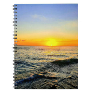 Caribbean Sunset Glow Notebook