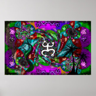 Caribbean Taino Poster