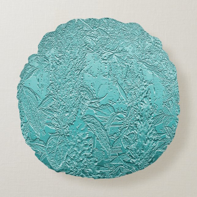 Caribbean tidepools...... round cushion (Front)