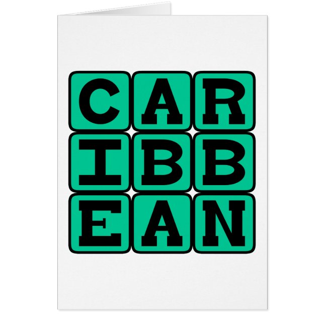 Caribbean, Tropical Islands (Front)