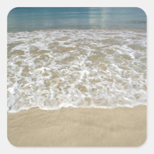 Caribbean, U.S. Virgin Islands, St.Thomas, 2 Square Sticker