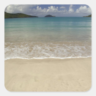 Caribbean, U.S. Virgin Islands, St.Thomas, 5 Square Sticker