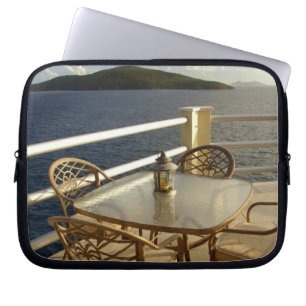 Caribbean, U.S. Virgin Islands, St. Thomas. View Laptop Sleeve