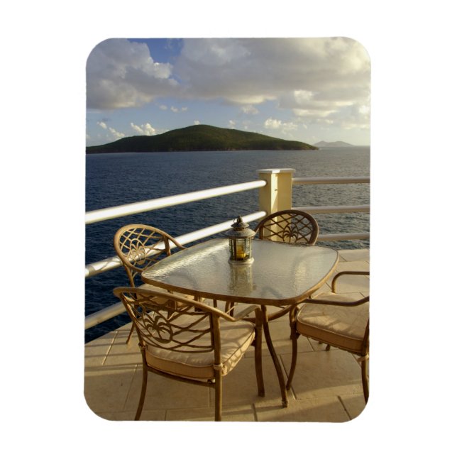 Caribbean, U.S. Virgin Islands, St. Thomas. View Magnet (Vertical)
