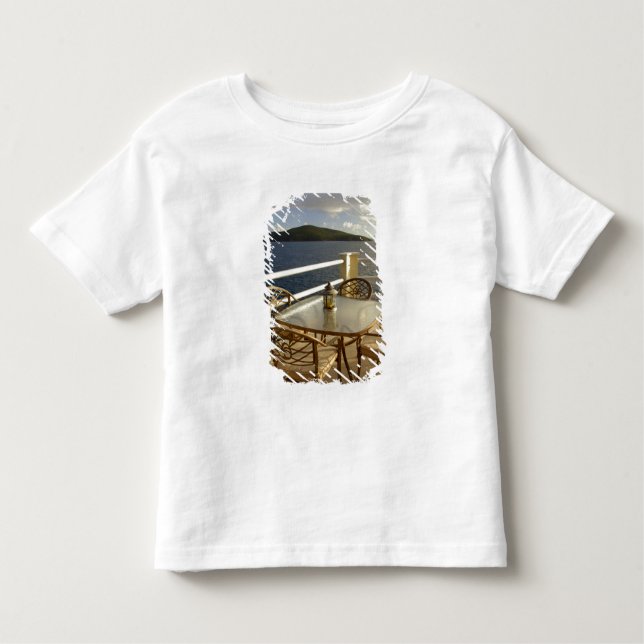 Caribbean, U.S. Virgin Islands, St. Thomas. View Toddler T-Shirt (Front)