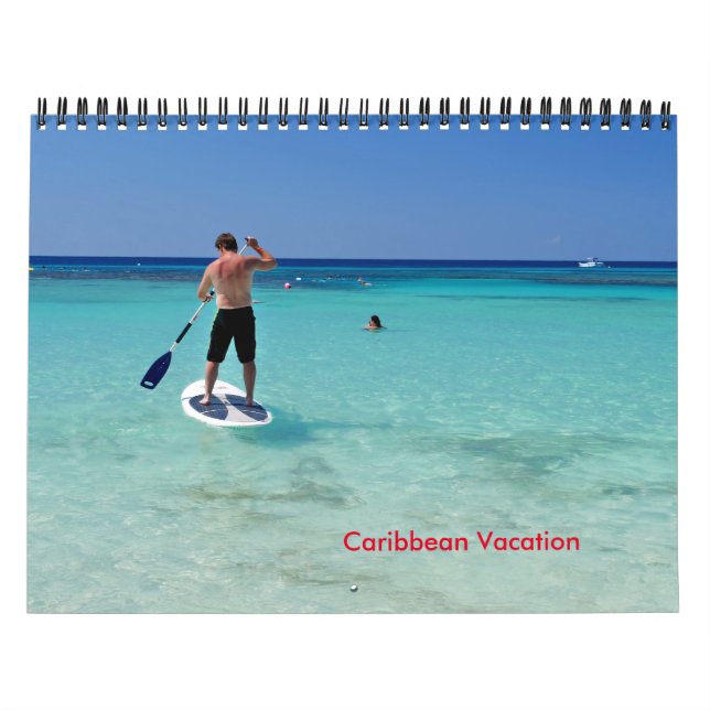 Caribbean Vacation Calendar (Cover)