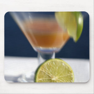 Caribbean, Virgin Islands. Tropical rum punch, Mouse Pad