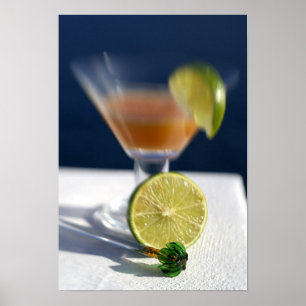 Caribbean, Virgin Islands. Tropical rum punch, Poster