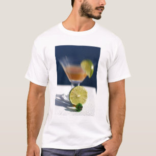 Caribbean, Virgin Islands. Tropical rum punch, T-Shirt