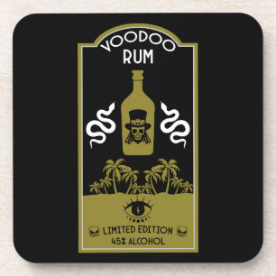 Caribbean Voodoo Rum Coaster
