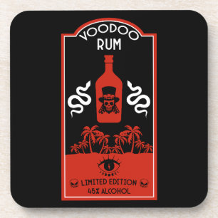 Caribbean Voodoo Rum Coaster