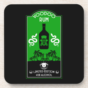 Caribbean Voodoo Rum Coaster