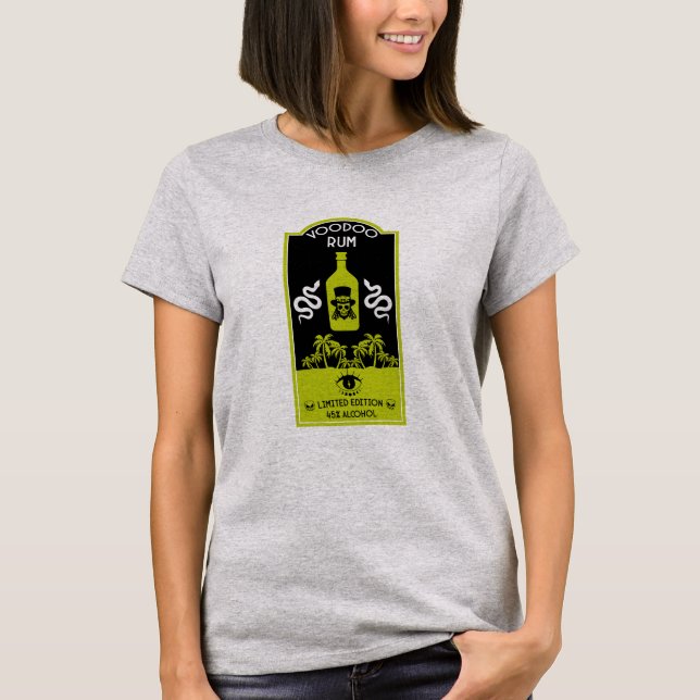Caribbean Voodoo Rum T-Shirt (Front)