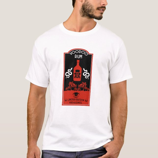 Caribbean Voodoo Rum T-Shirt (Front)