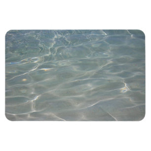 Caribbean Water Abstract Blue Nature Magnet