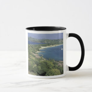 Caribbean, West Indies, St. Lucia. View of Mug