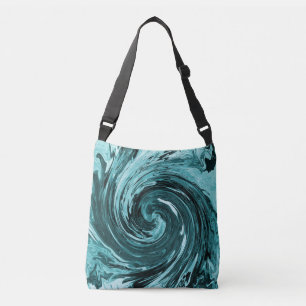Caribbean wild waters..... crossbody bag
