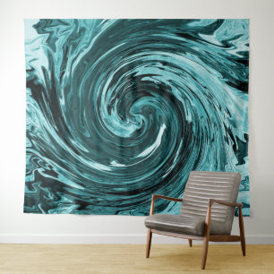 Caribbean wild waters..... tapestry