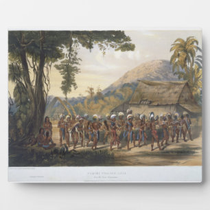 Caribi Village Anai, near the River Rupununi, from Plaque