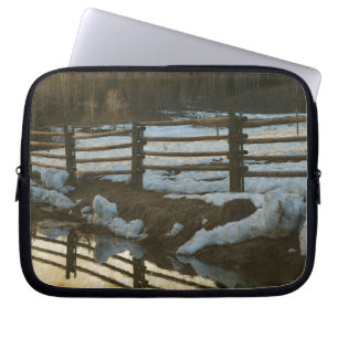 Cariboo Nature Landscape Mousemat Design Laptop Sleeve