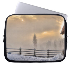Cariboo Nature Landscape Mousemat Design Laptop Sleeve