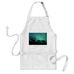 Caribou and Northern Lights Standard Apron