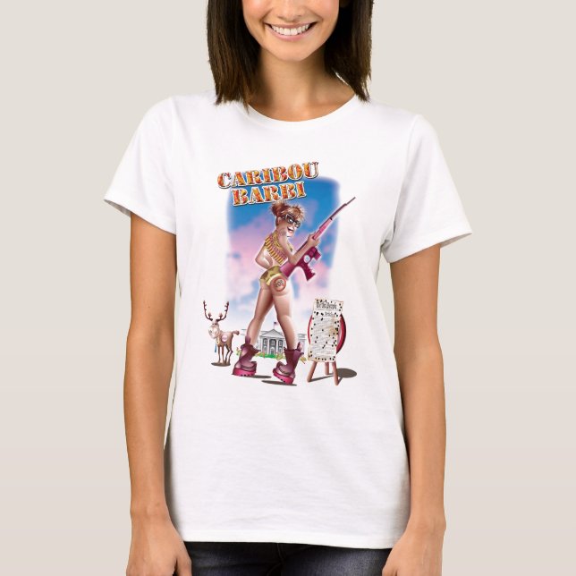 Caribou Baby Doll T-Shirt (Front)
