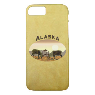 Caribou Duel - Alaska iPhone 8/7 Case
