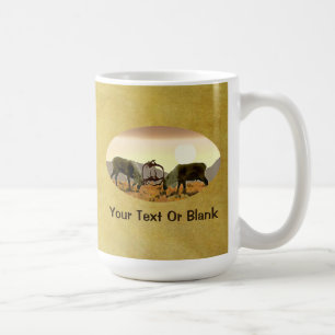 Caribou Duel - Canada Coffee Mug