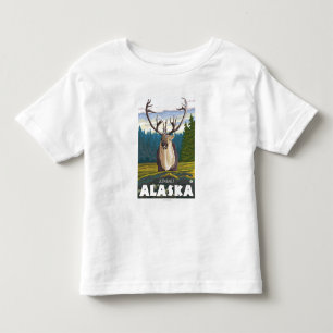 Caribou in the Wild - Juneau, Alaska Toddler T-Shirt
