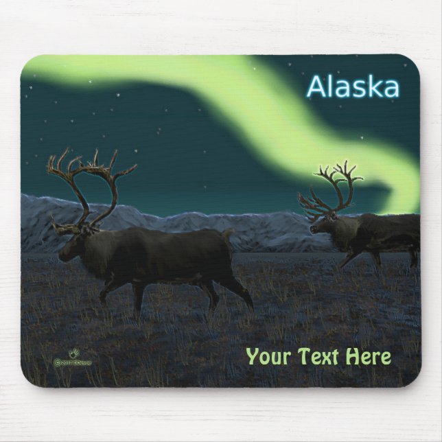 Caribou - Long March Mouse Pad (Front)
