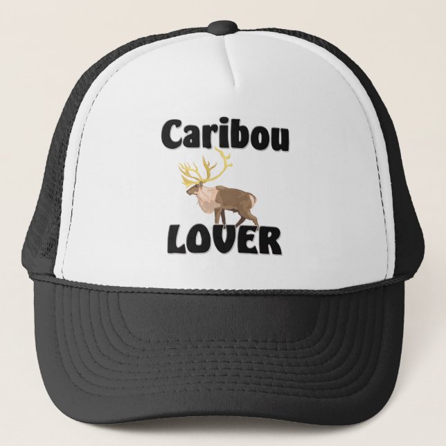 Caribou Lover Trucker Hat (Front)