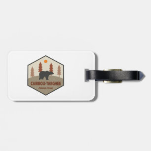 Caribou-Targhee National Forest Bear Luggage Tag