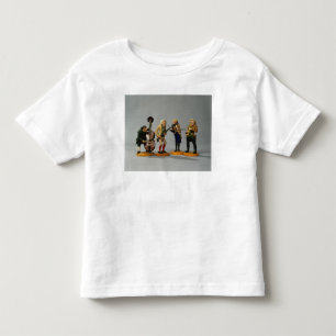 Caricature figurines of musicians toddler T-Shirt