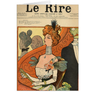 Caricature of a French Marquise