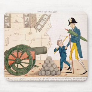 Caricature of Charles X and Henri Duc de Mouse Pad