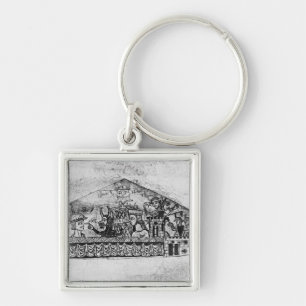 Caricature of English Jews, from a Haggadah Key Ring
