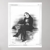 Caricature of Francois Guizot , 'La