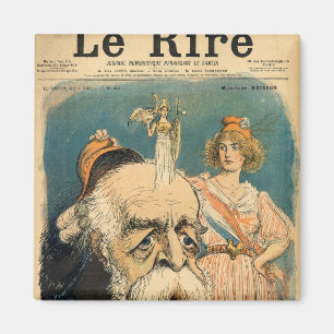 Caricature of Henri Brisson, Magnet