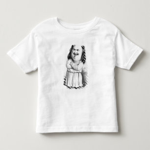 Caricature of Honore de Balzac Toddler T-Shirt