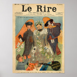 Caricature of Joseph Reinach Poster